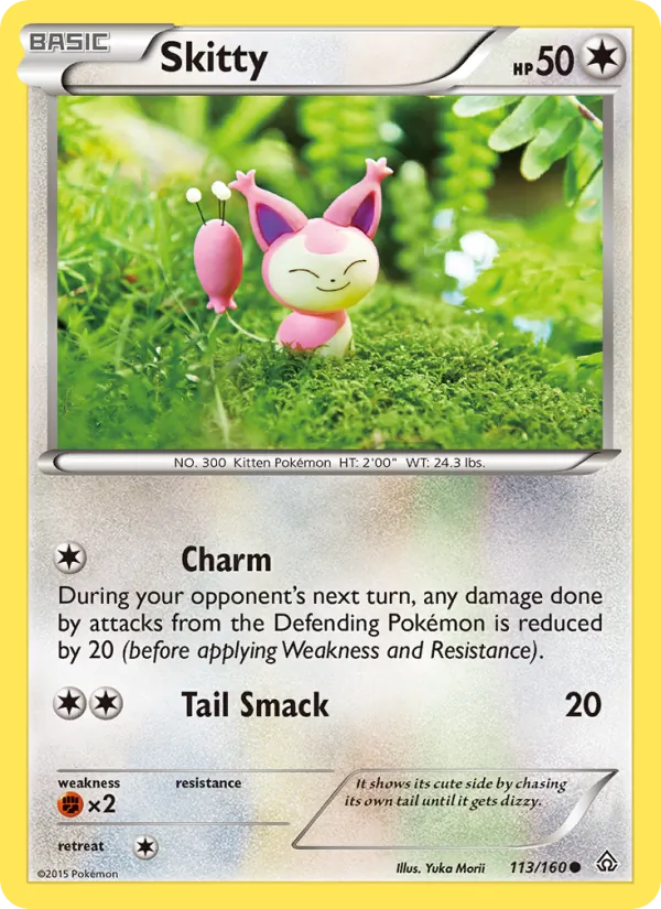 Skitty Pokémon card