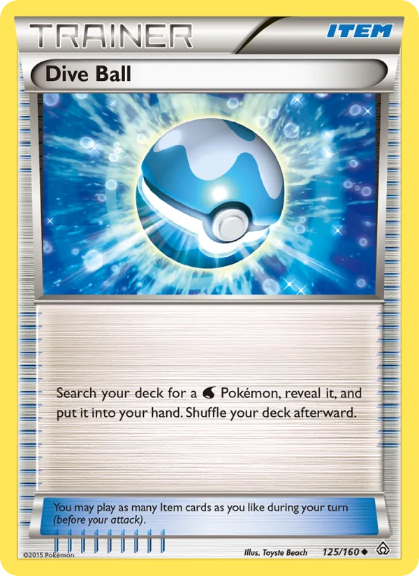 Dive Ball card