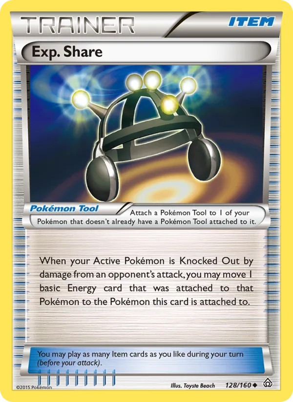 Exp. Share card