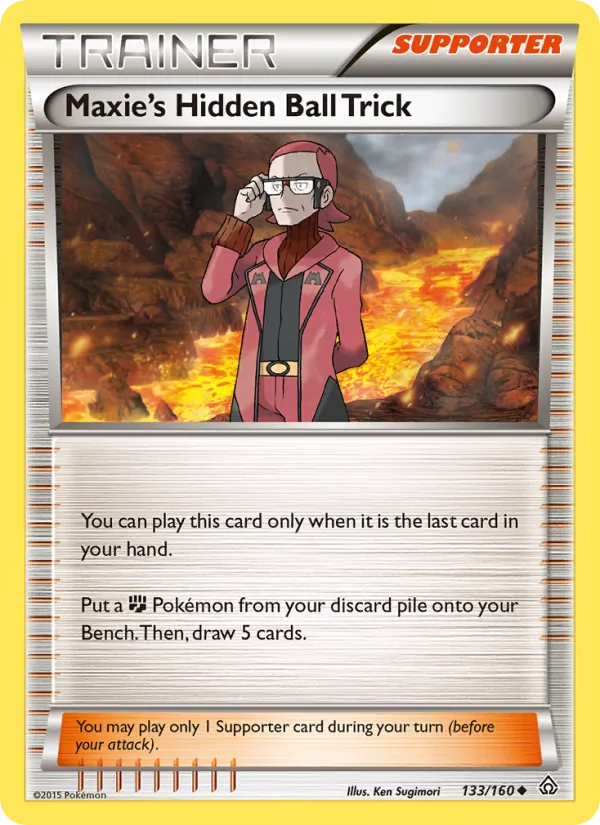 Maxie's Hidden Ball Trick card