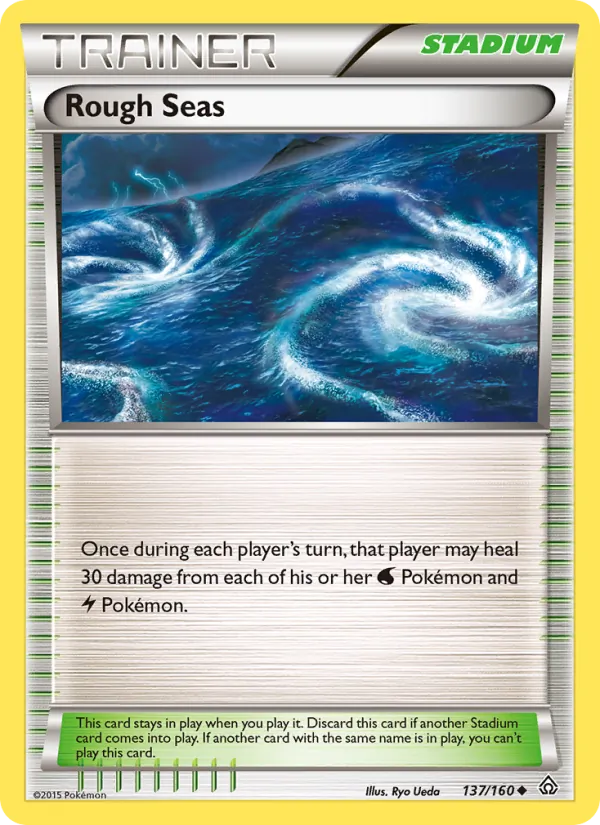 Rough Seas card