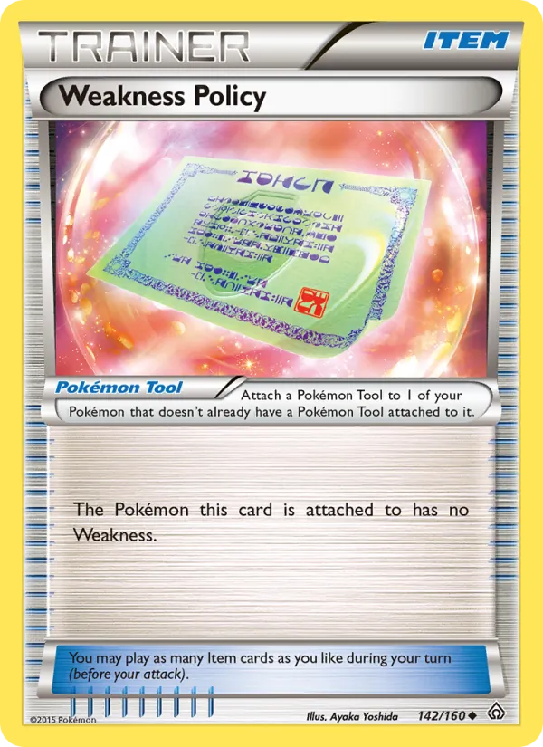 Weakness Policy card