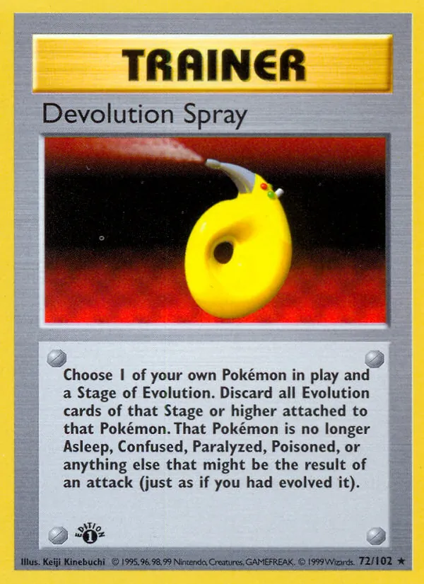 Devolution Spray card