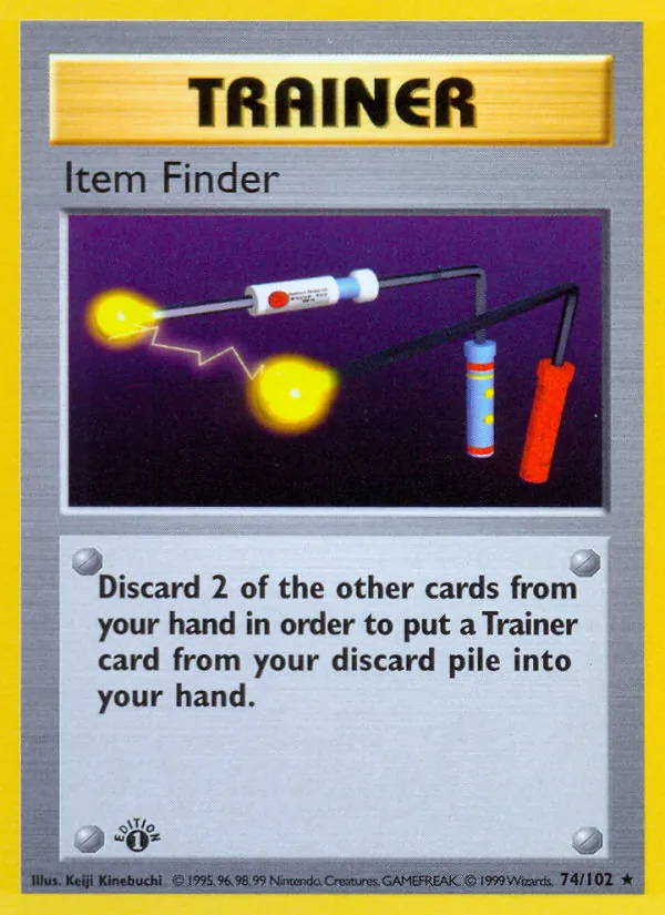 Item Finder card