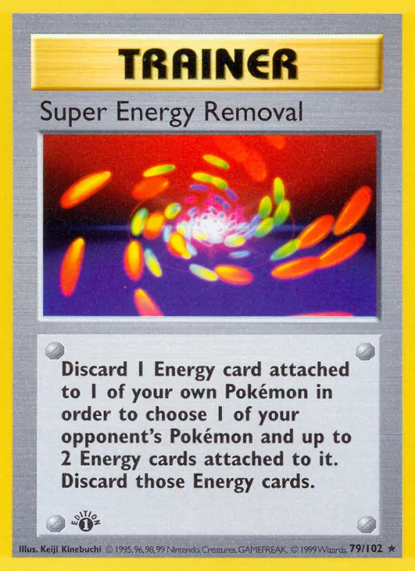 Super Energy Removal card