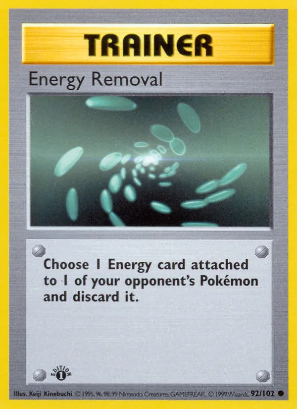 Energy Removal card