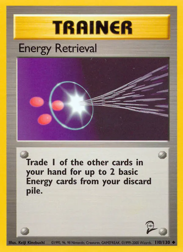 Energy Retrieval Pokémon card