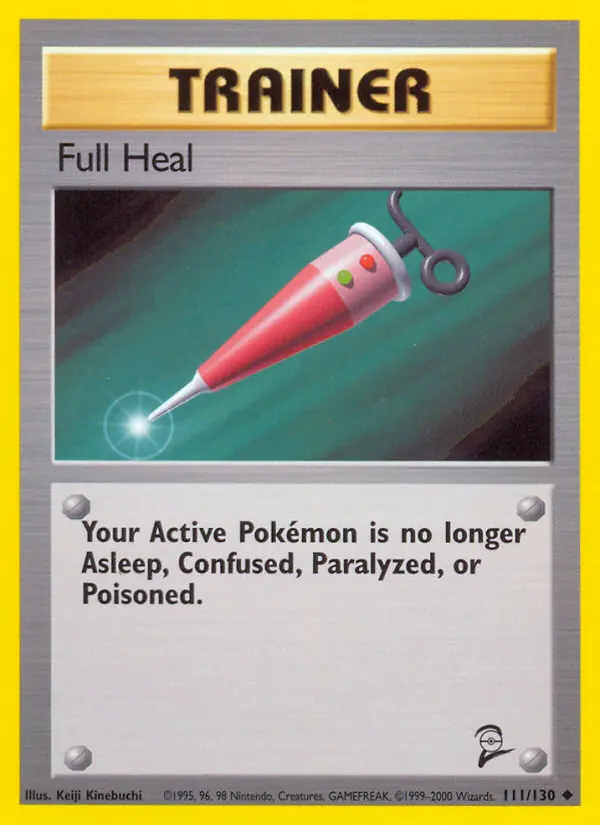 Full Heal Pokémon card