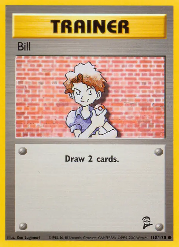 Bill Pokémon card