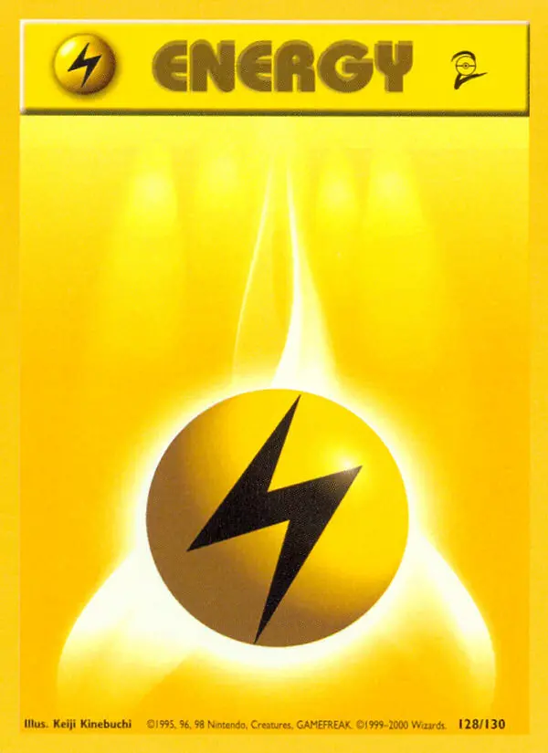 Lightning Energy Pokémon card