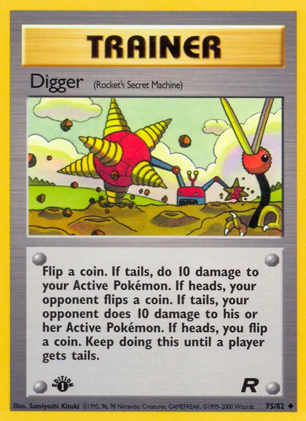 Digger card