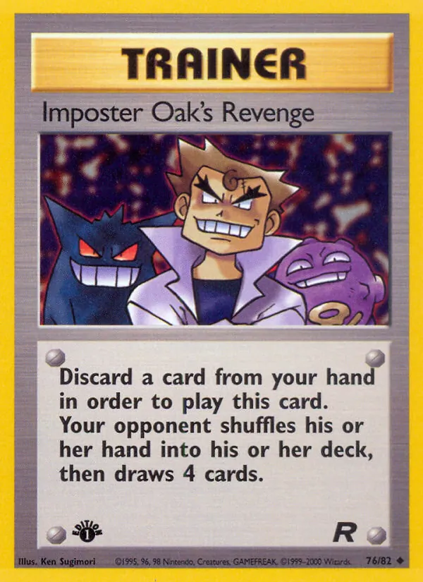 Imposter Oak's Revenge card