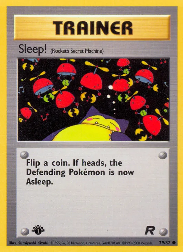 Sleep! card