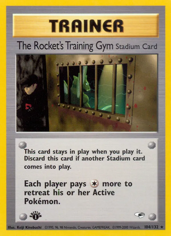 The Rocket's Training Gym card
