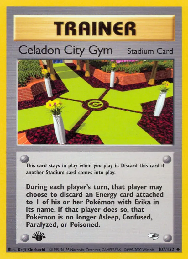 Celadon City Gym card