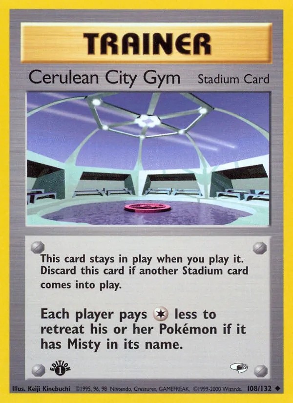 Cerulean City Gym card