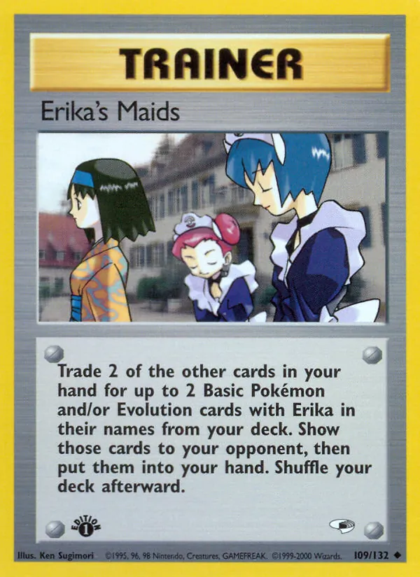 Erika's Maids card