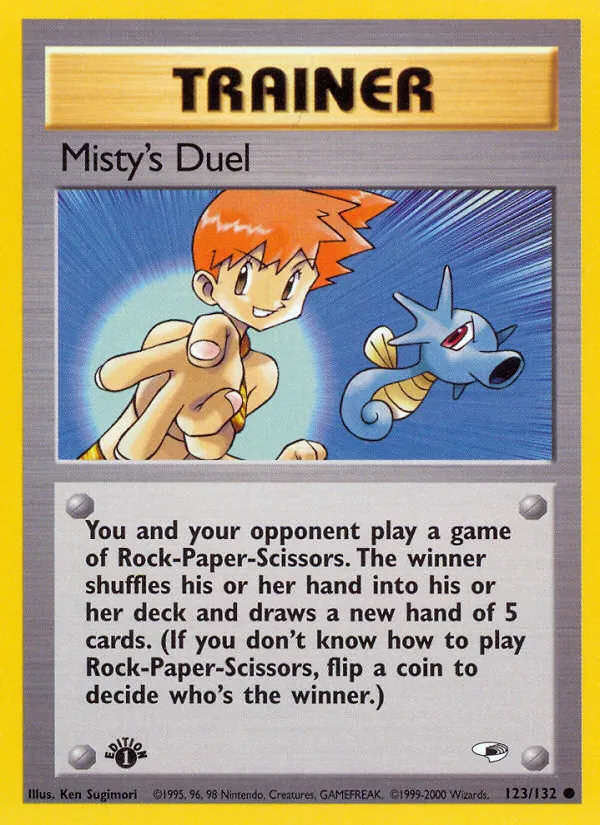 Misty's Duel card