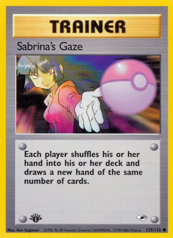 Sabrina's Gaze card