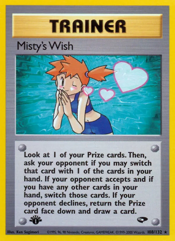 Misty's Wish card