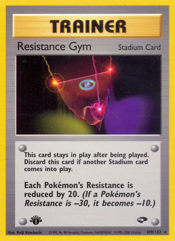 Resistance Gym card