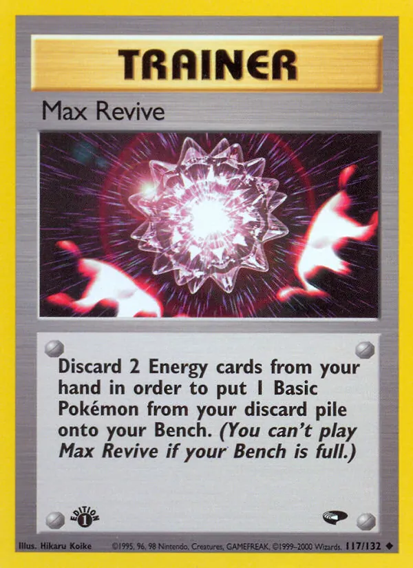 Max Revive card