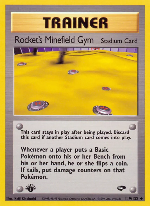 Rocket's Minefield Gym card