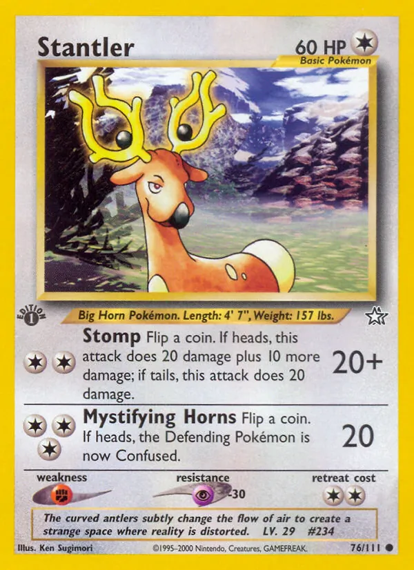 Stantler card