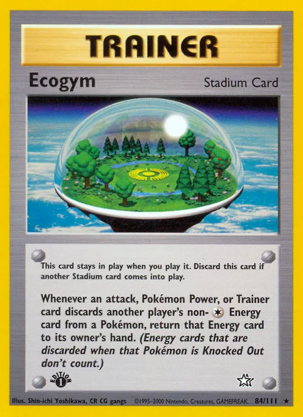 Ecogym card