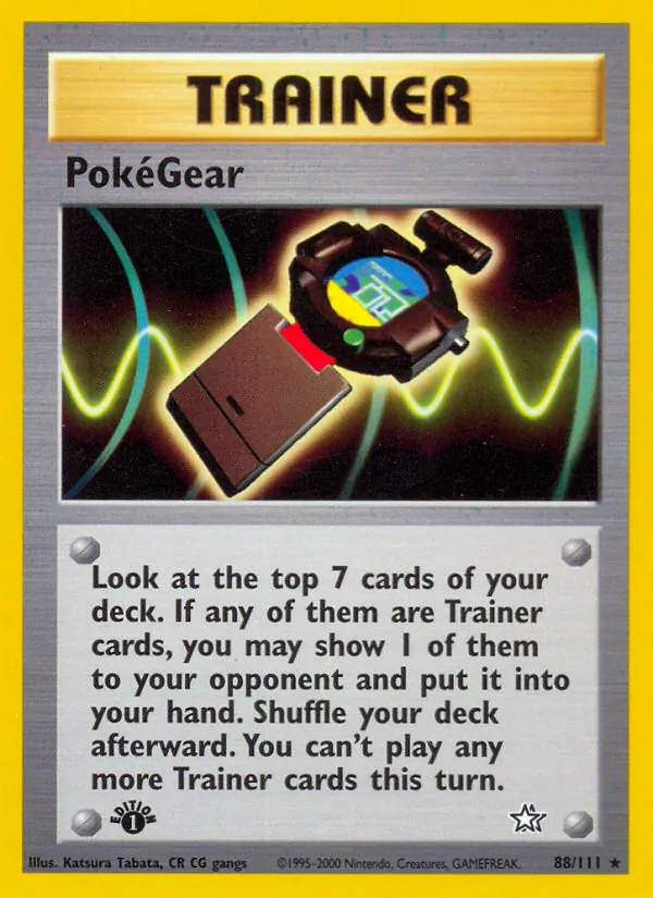 PokéGear card