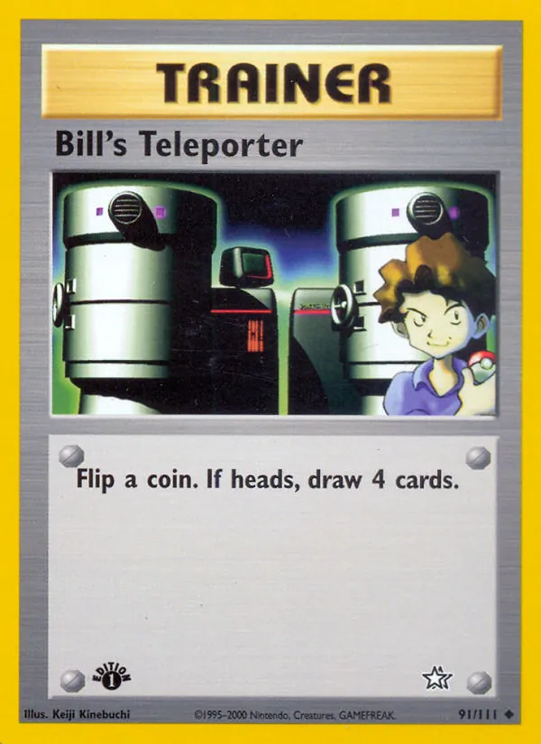Bill's Teleporter card