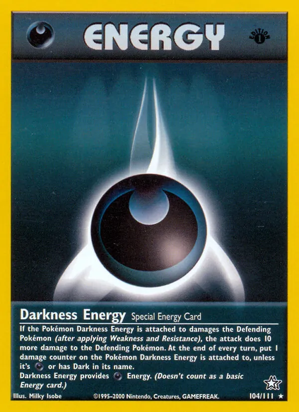 Darkness Energy card