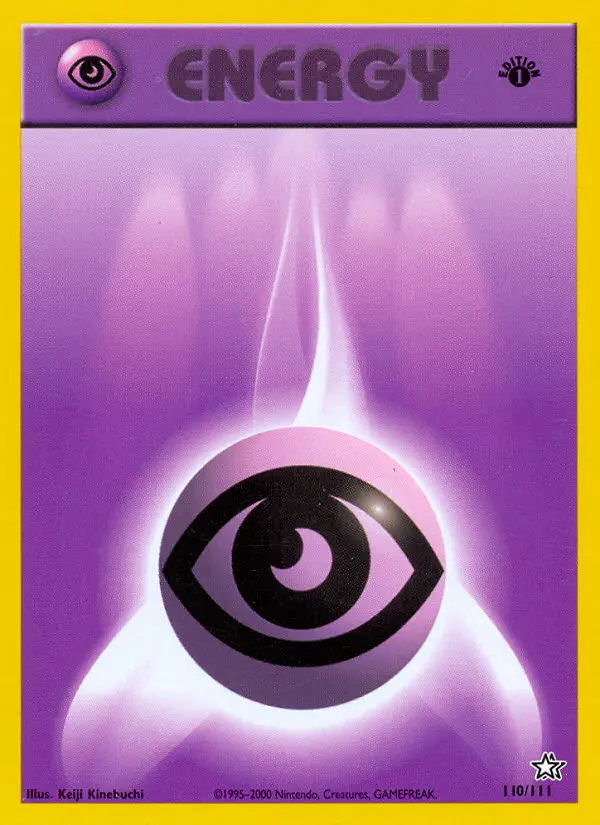 Psychic Energy Pokémon card
