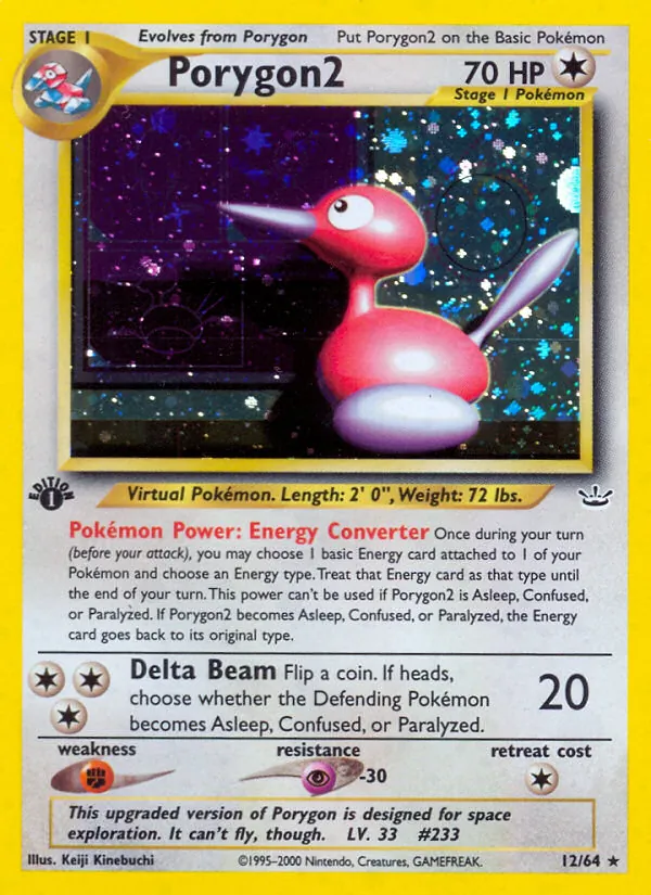 Porygon2 Pokémon card