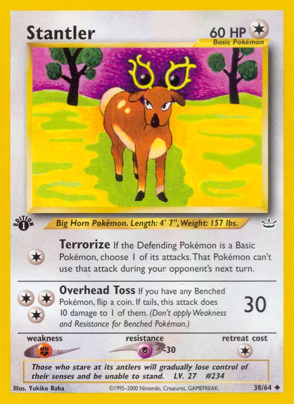 Stantler card