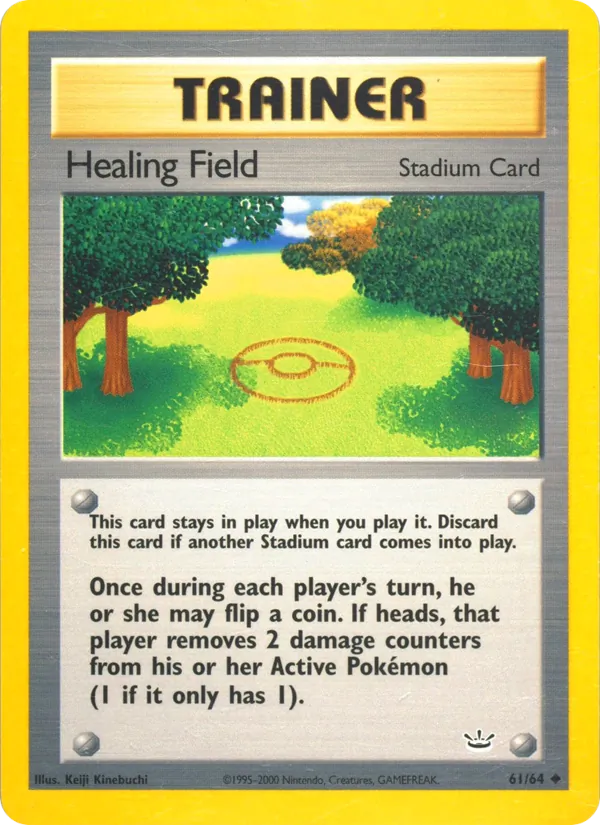 Healing Field card