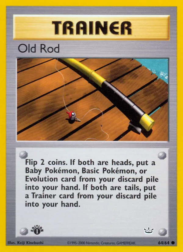 Old Rod card