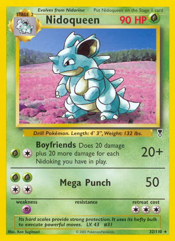 Nidoqueen Pokémon card