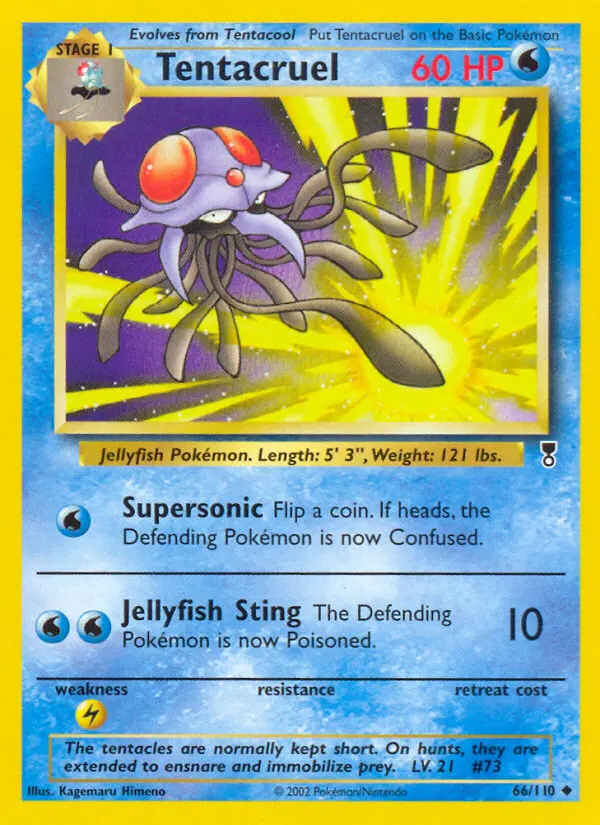 Tentacruel Pokémon card