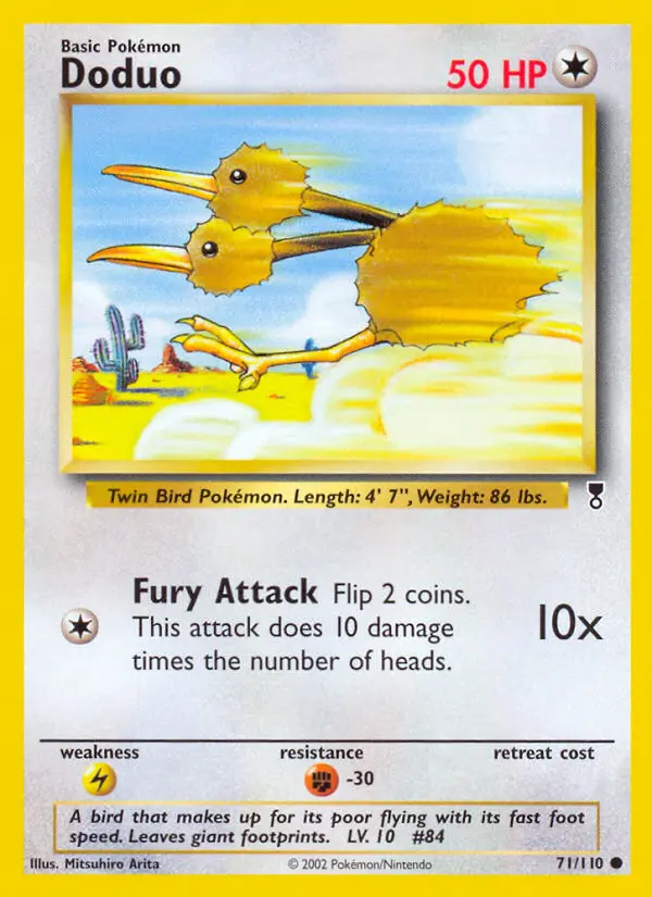 Doduo Pokémon card