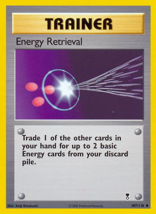 Energy Retrieval Pokémon card