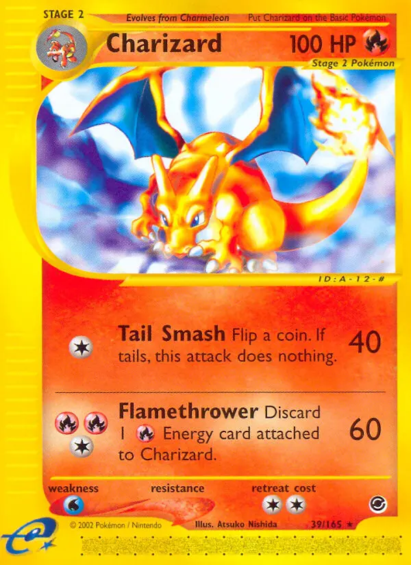 Charizard Pokémon card