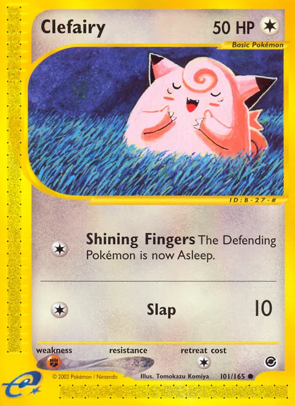 Clefairy Pokémon card