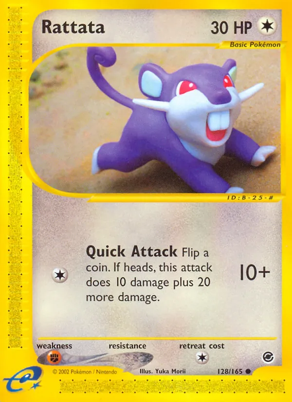 Rattata Pokémon card