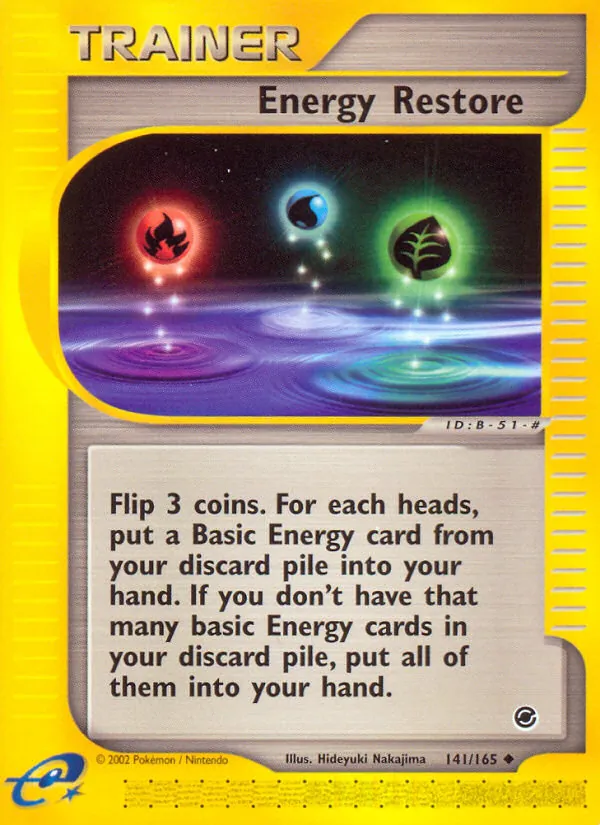 Energy Restore card