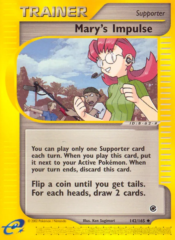 Mary's Impulse card