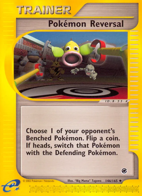 Pokémon Reversal card