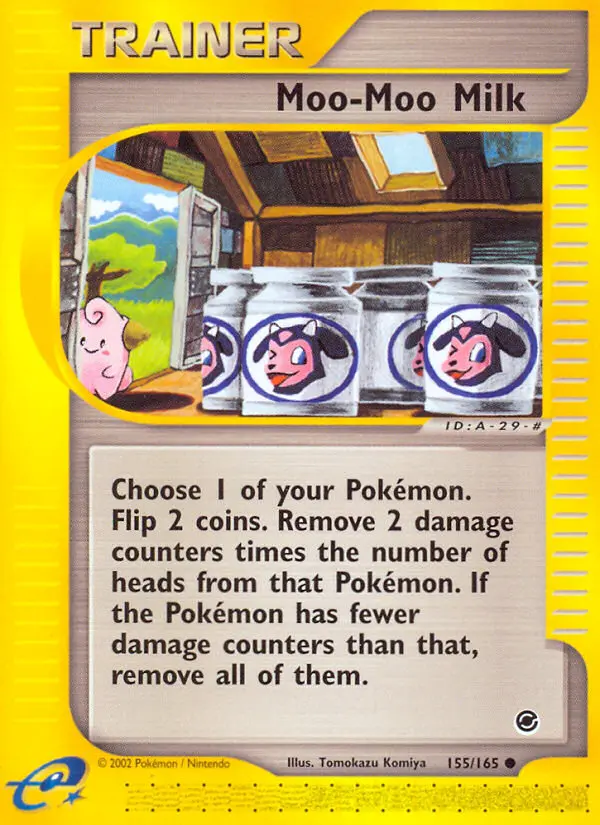 Moo-Moo Milk Pokémon card