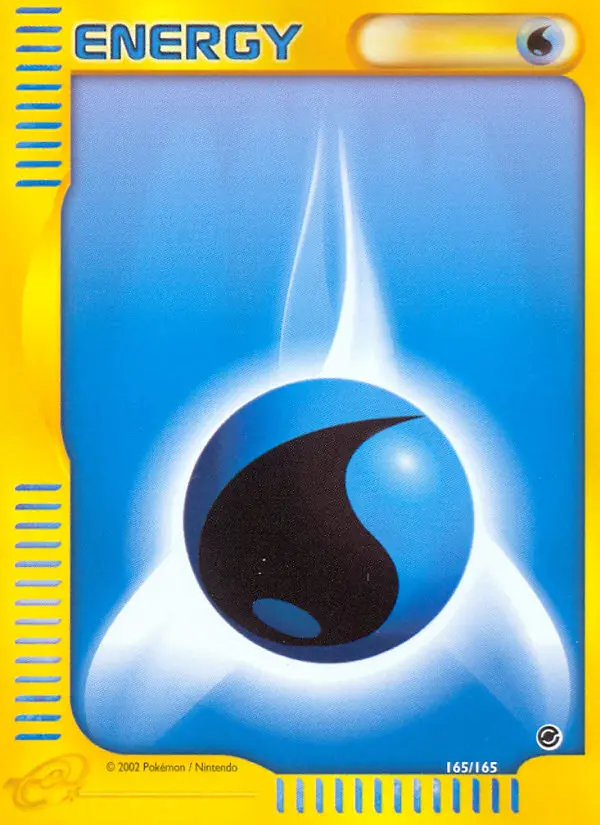 Water Energy Pokémon card