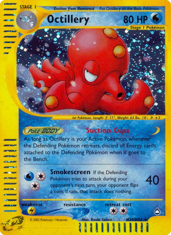Octillery Pokémon card